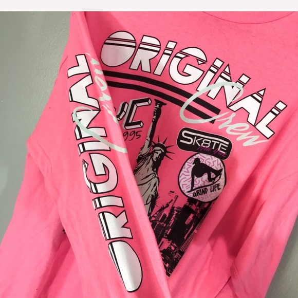 City Streets pink skate tshirt - Picture 5 of 6